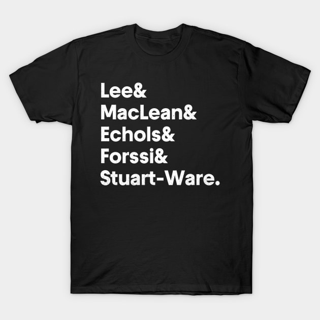 Love / Classic Line-Up T-Shirt by DankFutura